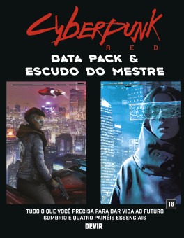 Cyberpunk Red - Data Peck e Escudo do Mestre Cyberpunk Red - Data Peck e Escudo do Mestre